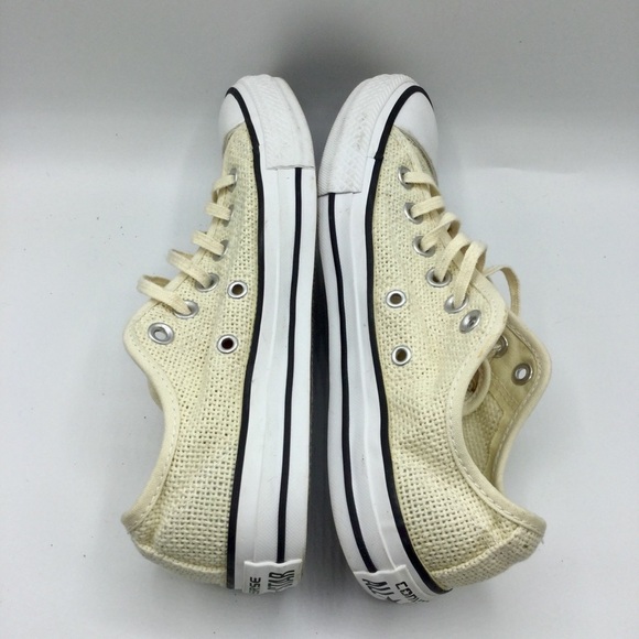 CONVERSE All Star Chuck Taylor OX Low Top Off White M5/W7 - Picture 12 of 13